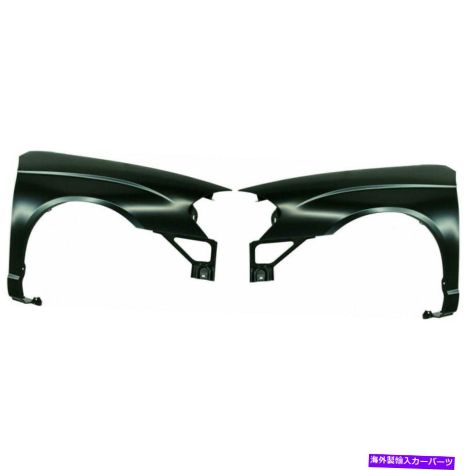 マッドガード Chevy Monte Carlo Fender 2006 2007 LHおよびRHペアフロントW/マッドガードプロビジョニング用 For Chevy Monte Carlo Fender 2006 2007 LH and RH Pair Front w/Mudguard Provision【並行輸入品】