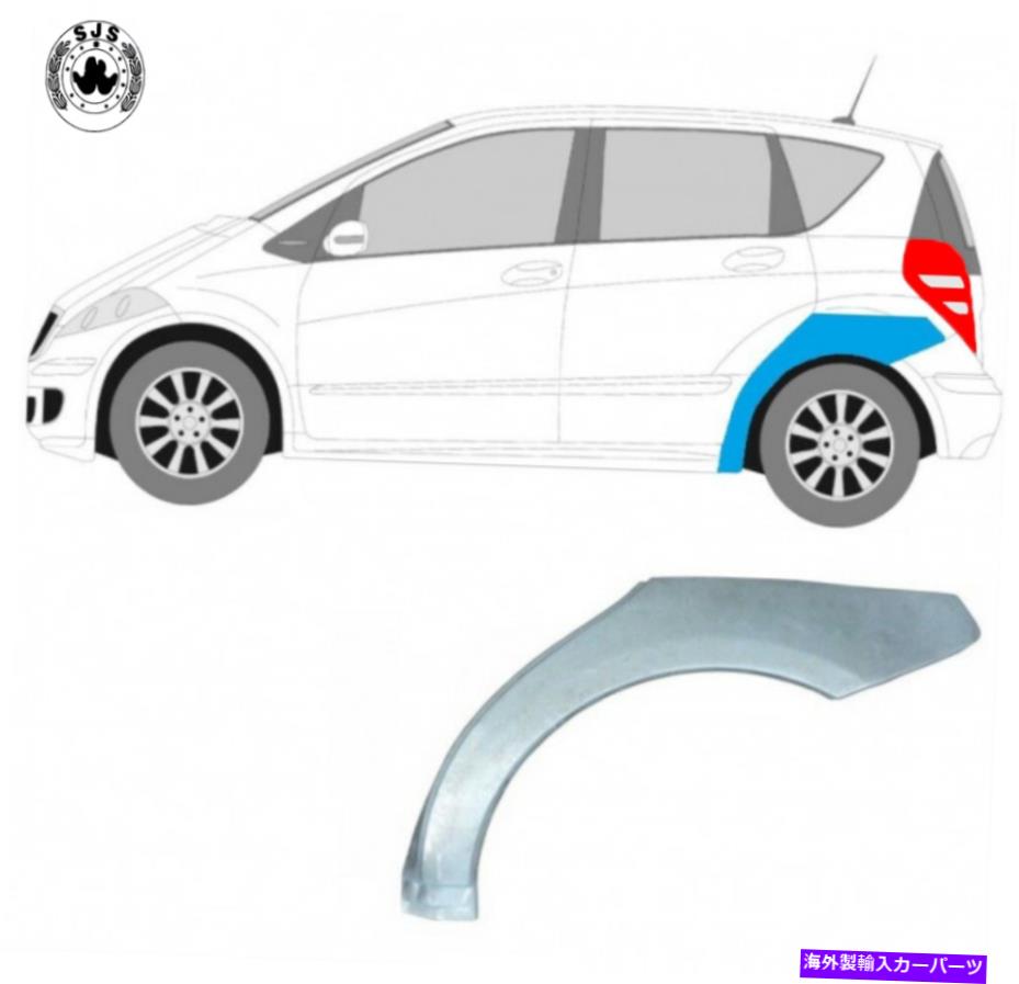 マッドガード ホイールスレッドの修理マッドガード /メルセデスAクラスW169 2004-2012のために左 Wheel Thread Repair Mudguard / Left for Mercedes a-Class W169 2004-2012【並行輸入品】