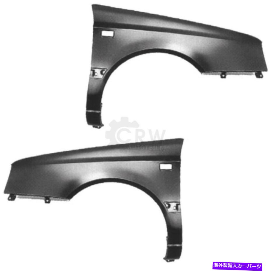 マッドガード VW Golf IIIのMudguardセット Mudguard Set for VW Golf III 3 Year 91-95 Indicator Hole Angular without【並行輸入品】