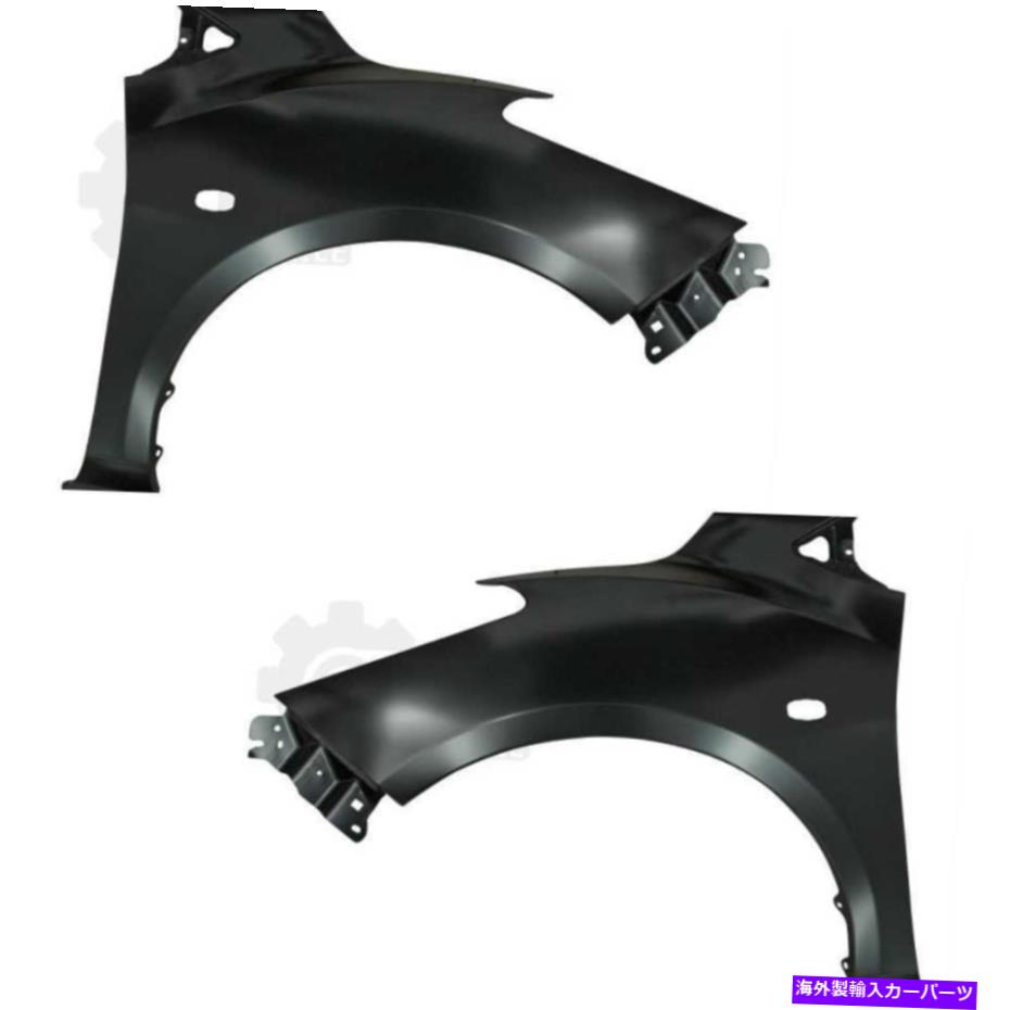 マッドガード MazdaのMudguard Fender Frontセット2年01.08-01.14 Mudguard FENDER Front Set for Mazda 2 Year 01.08-01.14【並行輸入品】