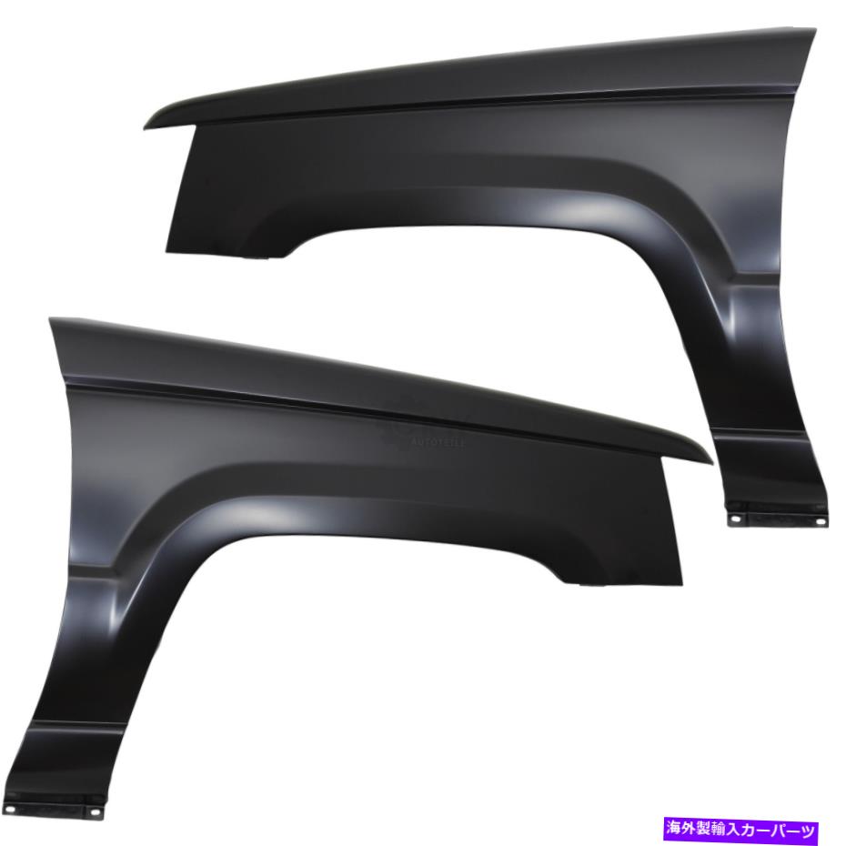 マッドガード マッドガードフェンダーセット（右と左）ジープグランドチェロキー93-96ヤド Mudguard FENDER Set (Right and Left) Jeep Grand Cherokee 93-96 Yad【並行輸入品】