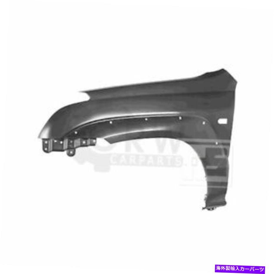 マッドガード マッドガードフェンダーフロントトヨタランドクルーザー1年1年09/02-12/09に向けて Mudguard FENDER Front Left for Toyota Landcruiser 1 Year 09/02-12/09【並行輸入品】