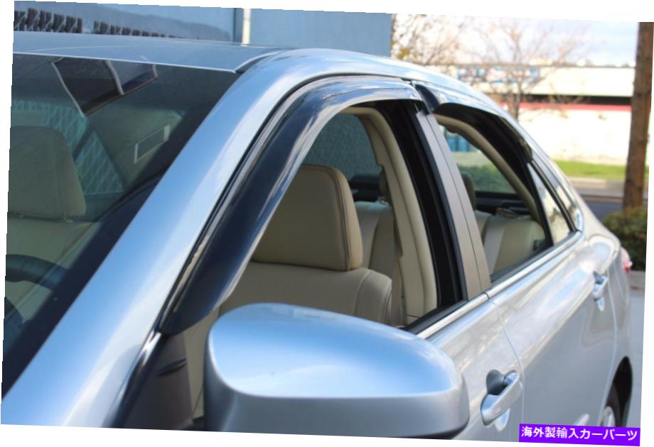 ウィンドウバイザー 2015年から2017年のトヨタカムリのテープオンベントバイザー Tape-On Vent Visors for 2015 - 2017 Toyota Camry【並行輸入品】