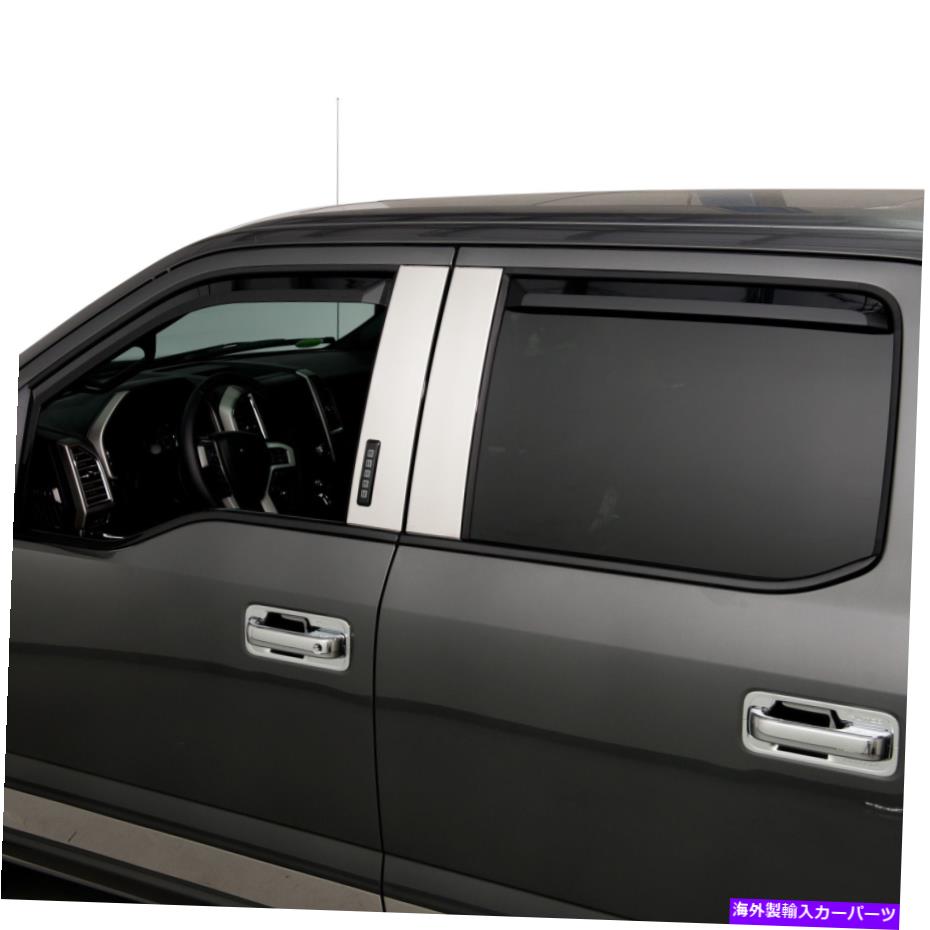 ウィンドウバイザー Putco 580112要素ティントウィンドウバイザー4-PCフィット04-08 FORD F-150 SUPERCAB Putco 580112 Element Tinted Window Visors 4-Pc Fits 04-08 Ford F-150 SuperCab【並行輸入品】