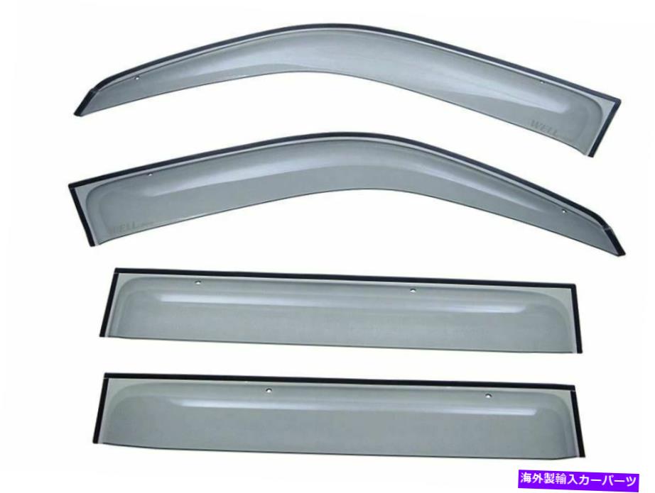ウィンドウバイザー 1998年から2007年のLexus LX470-3-847LX001のWellvisorsウィンドウバイザー / deflectors WellVisors Window Visors / Deflectors for 1998-2007 Lexus LX470 - 3-847LX001【並行輸入品】