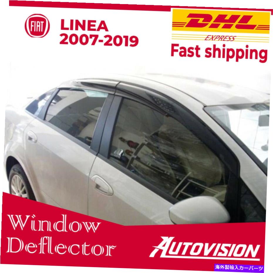 ウィンドウバイザー フィアットリネア窓バイザーレインガードバイザーオーニング用の車の窓のデフレクター Car Window Deflector for Fiat Linea Window Visor Rain Guard Visor Awnings【並行輸入品】 38,396円