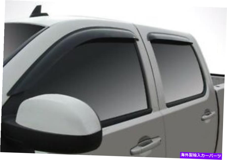 ウィンドウバイザー 2007年から2013年のシボレー雪崩のテープオンベントバイザー Tape-On Vent Visors for 2007 - 2013 Chevy Avalanche【並行輸入品】