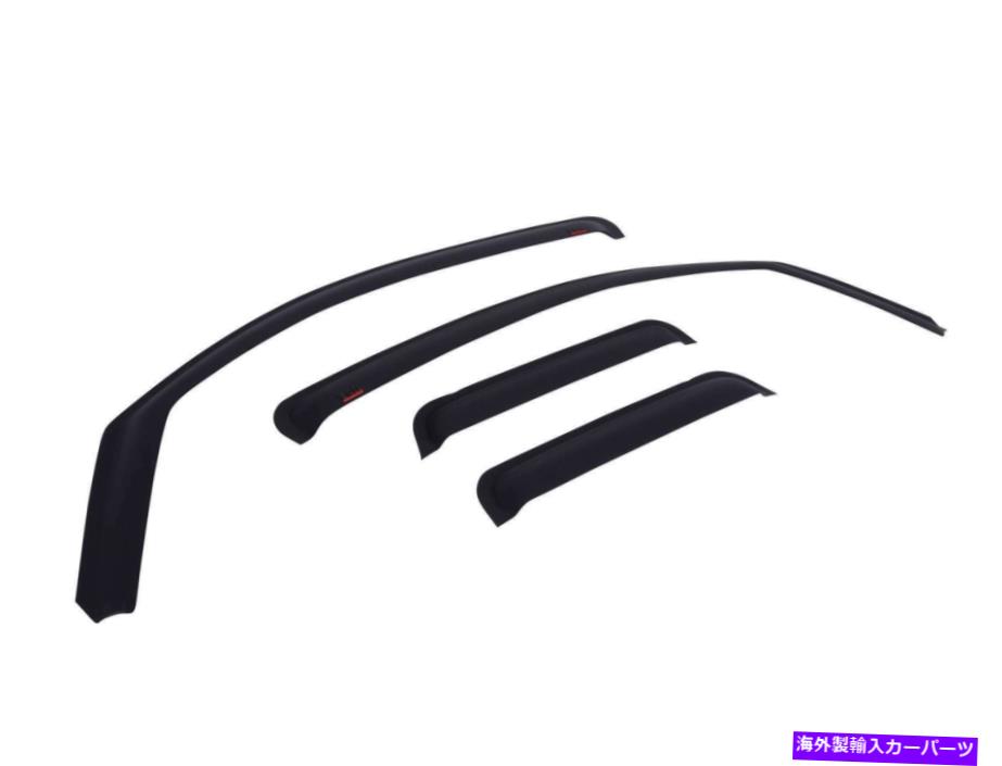 ウィンドウバイザー EGR Window Vent Viders 4PC 07-13 SILVERADO/SIERRA CREW CABのためのチャンネルブラック EGR Window Vent Visors 4pc In-Channel Black for 07-13 Silverado/Sierra Crew Cab【並行輸入品】