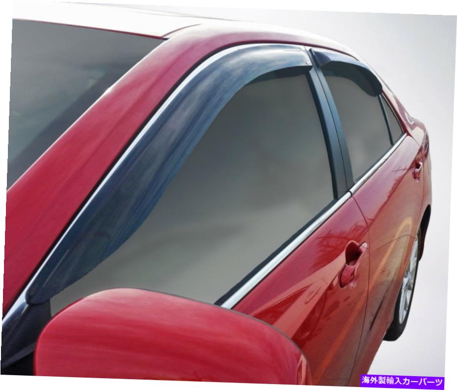 ウィンドウバイザー 2012年-2014.5トヨタカムリのテープオンベントバイザー Tape-On Vent Visors for 2012 - 2014.5 Toyota Camry【並行輸入品】