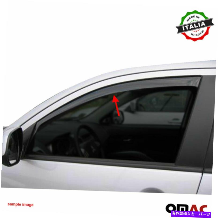 ウィンドウバイザー ウィンドウバイザーベントサンシェードレインガード2PCSフィットBMW 3シリーズE46 2000-2006 Window Visor Vent Sun Shade Rain Guard 2pcs Fits BMW 3 Series E46 2000-2006【並行輸入品】