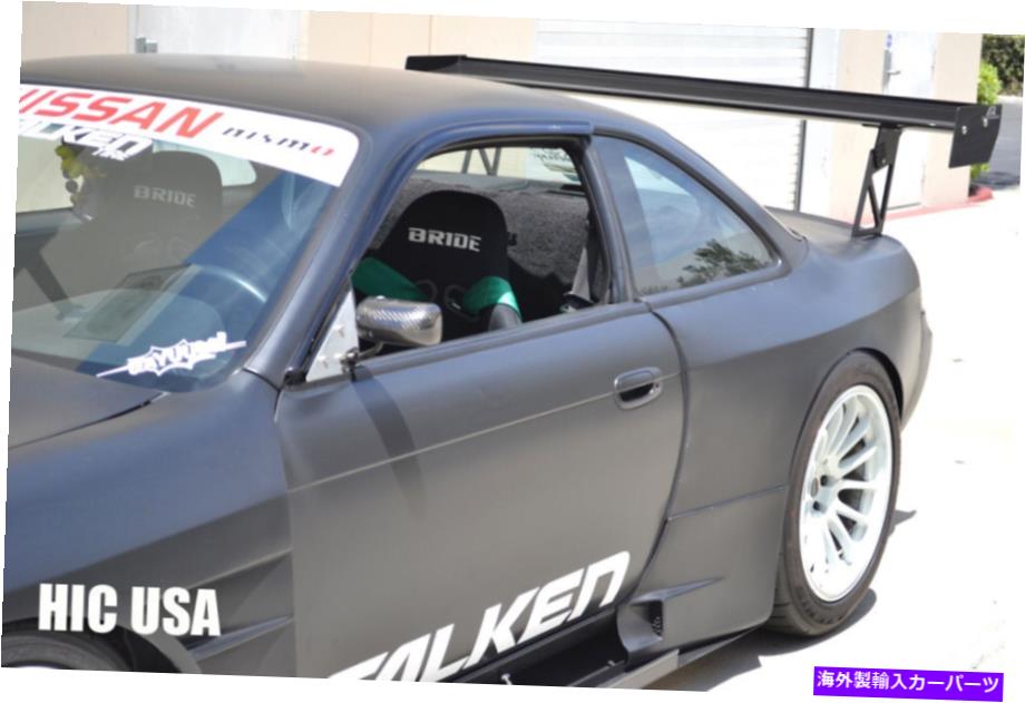 ウィンドウバイザー HIC USA 1994?1998 240SX S14ベントシェードウィンドウバイザーレインガード真新しい HIC USA 1994 to 1998 240sx S14 vent shade window visor rain guards brand new【並行輸入品】