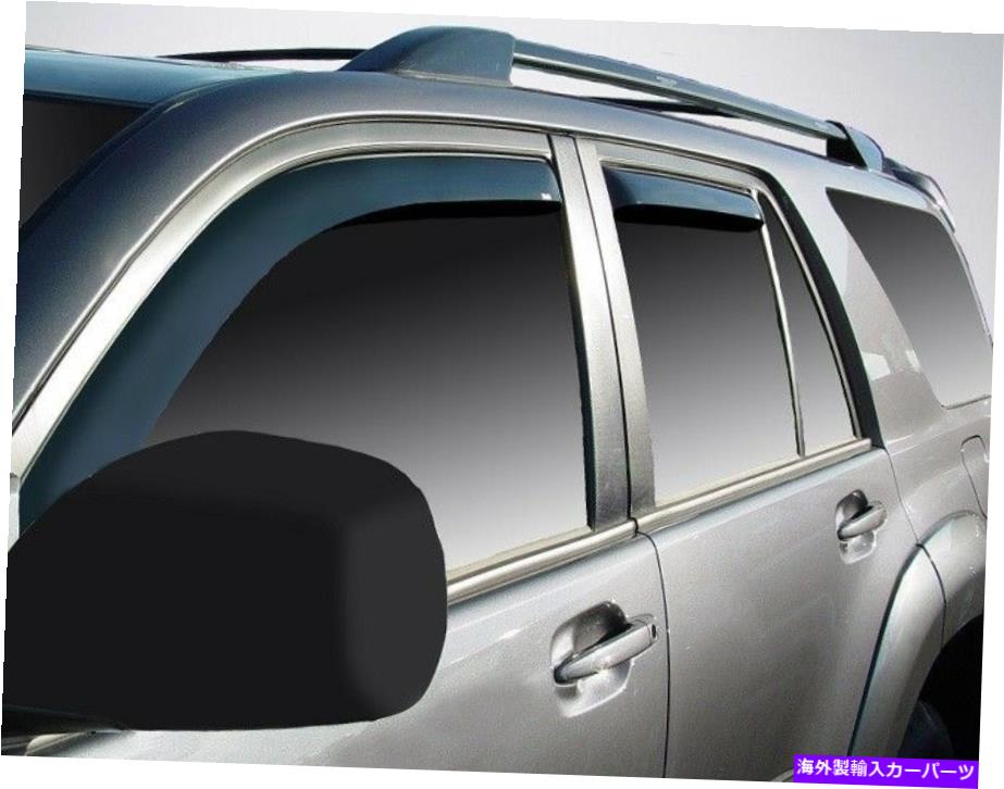 ウィンドウバイザー 1996年から2002年のトヨタ4runnerのチャネル換気避難所 In-Channel Vent Visors for 1996 - 2002 Toyota 4Runner【並行輸入品】