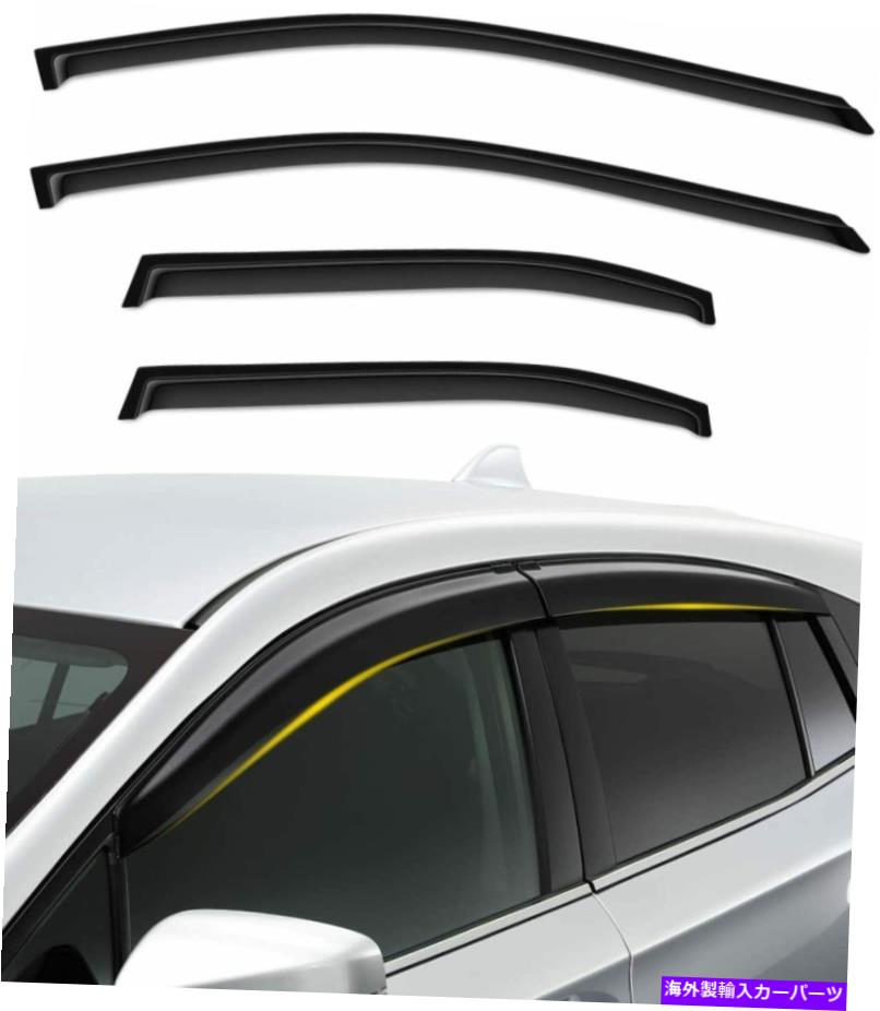 ウィンドウバイザー 2004-2008 ACURA TSX CL8 EURO-R WINDOW VISOR SUN SHADE RAIN GUARD DEFLECTOR FOR 2004-2008 ACURA TSX CL8 EURO-R WINDOW VISOR SUN SHADE RAIN GUARD DEFLECTOR【並行輸入品】