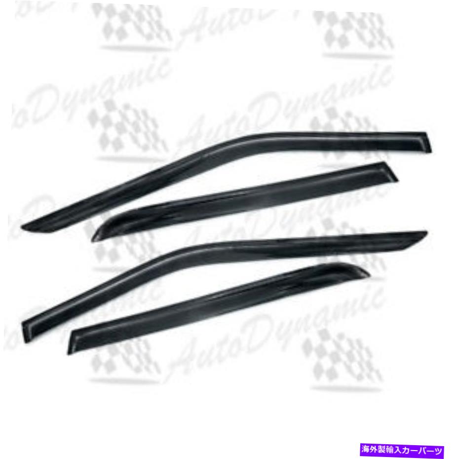 ウィンドウバイザー 2015-2018 Ford F-150 Supercrew Cab Acrylic Windows Viders Rain Guards 4PCS FOR 2015-2018 FORD F-150 SUPERCREW CAB ACRYLIC WINDOW VISORS RAIN GUARDS 4PCS【並行輸入品】