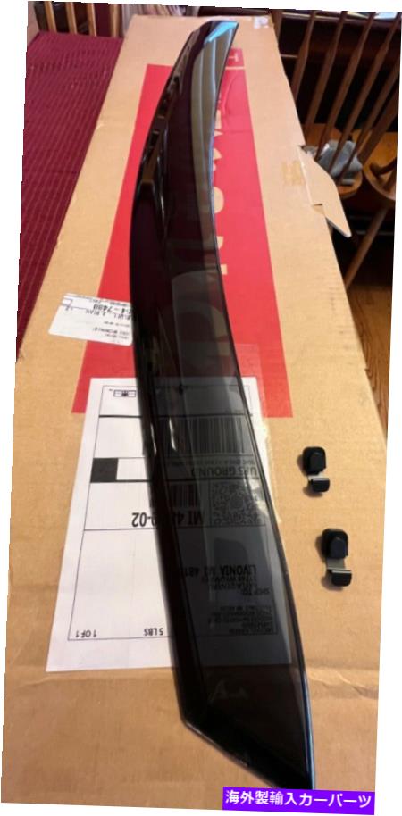 ウィンドウバイザー スバルOEMレインガード/ウィンドウバイザー、左フロントドライバー側のみ、2015+ WRX/STI Subaru OEM Rain Guard/Window Visor, Left Front Driver Side ONLY, 2015+ WRX/STI【並行輸入品】