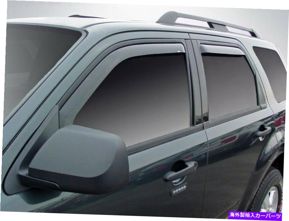 ウィンドウバイザー 2008年から2011年のマーキュリーマリナーのチャンネル換気バイザー In-Channel Vent Visors for 2008 - 2011 Mercury Mariner【並行輸入品】