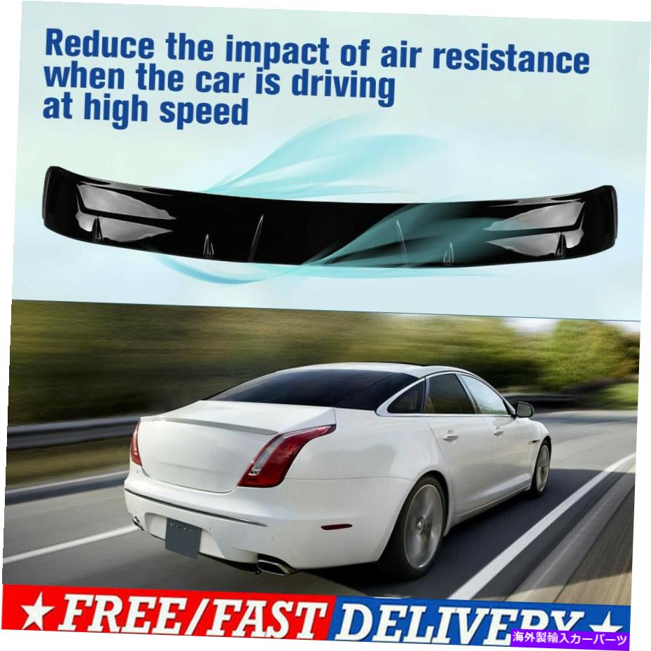 ウィンドウバイザー 2018-2021 8th Toyota Camry Black Rear Window Windshield Visor Rooper For 2018-2021 8TH Toyota Camry Black Rear Window Windshield Visor Roof Spoiler【並行輸入品】