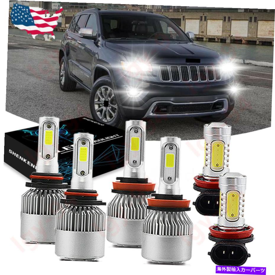 フォグライト Jeep Grand Cherokee 2014-2017 Combo H11 9005 LED Headlight Fog Bulb 6000K S2 For Jeep Grand Cherokee 2014-2017 Combo H11 9005 LED Headlight Fog Bulb 6000K S2【並行輸入品】