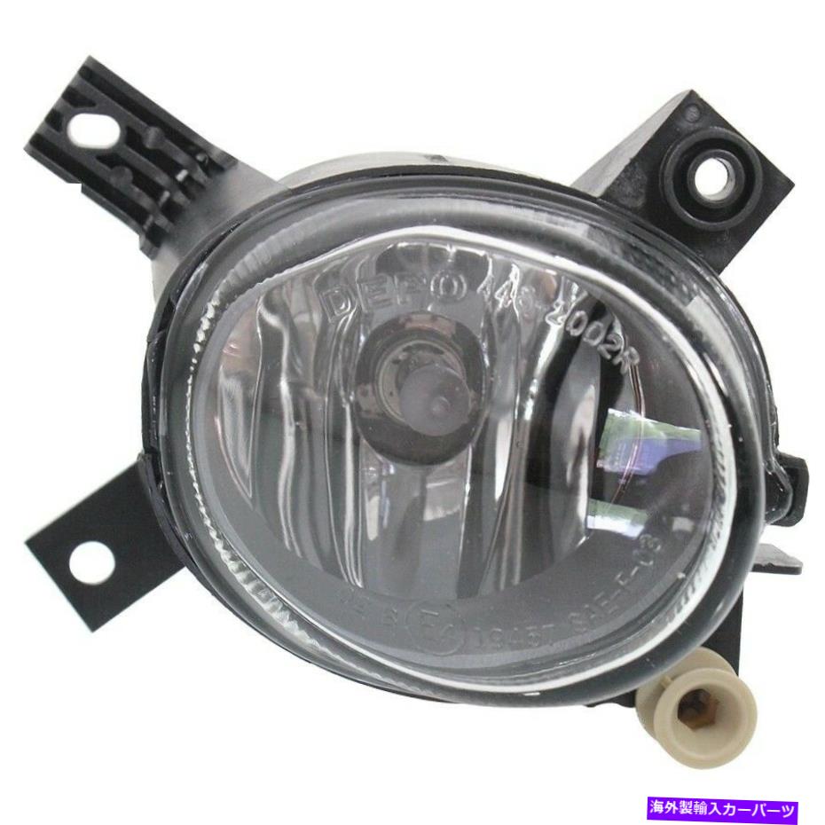 フォグライト 2005-09のクリアレンズフォグライトアウディA4 Quattro A4 RHプラスチックレンズw/電球 Clear Lens Fog Light For 2005-09 Audi A4 Quattro A4 RH Plastic Lens w/ Bulb【並行輸入品】