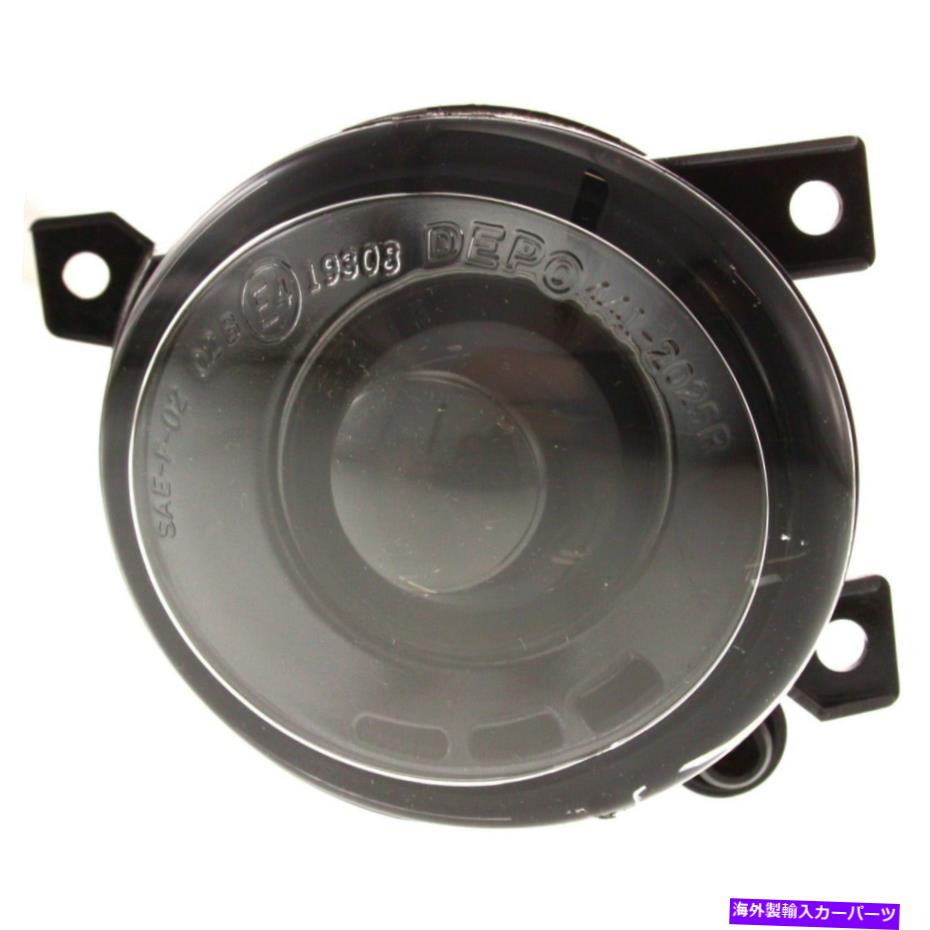 フォグライト 2005-06 Volks Jetta RHセダンプラスチックレンズ付きの透明レンズフォグライト Clear Lens Fog Light For 2005-06 Volks Jetta RH Sedan Plastic Lens w/ Bulb【並行輸入品】