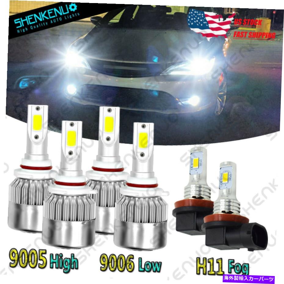 フォグライト Honda Accord 2006 2007 2008 2009 2010 2011 2012 LEDヘッドライトフォグライト電球 For Honda Accord 2006 2007 2008 2009 2010 2011 2012 LED Headlight Fog Light Bulb【並行輸入品】