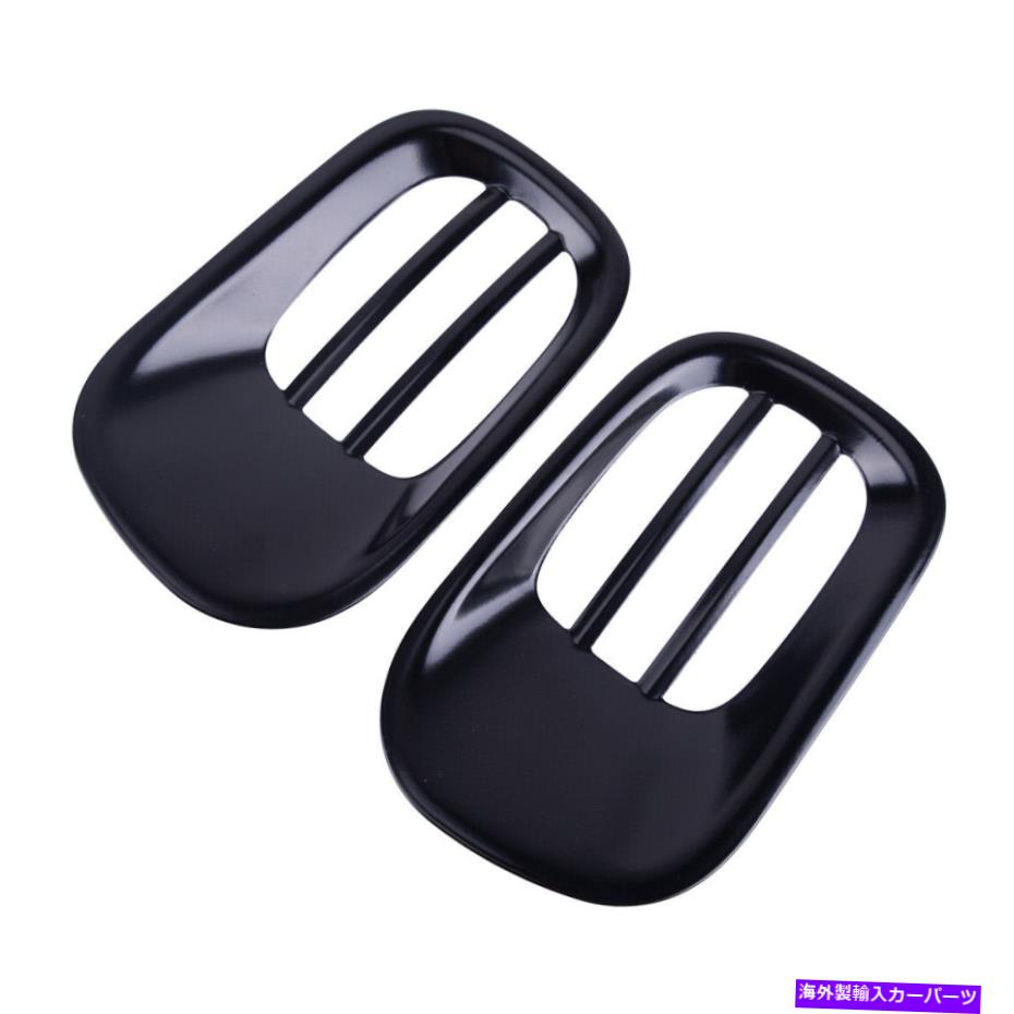 フォグライト 2PCSリアバンパーフォグライトランプカバージープレネゲード2015-2017にフィットするトリムフレーム 2pcs Rear Bumper Fog Light Lamp Cover Trim Frame Fit For Jeep Renegade 2015-2017【並行輸入品】