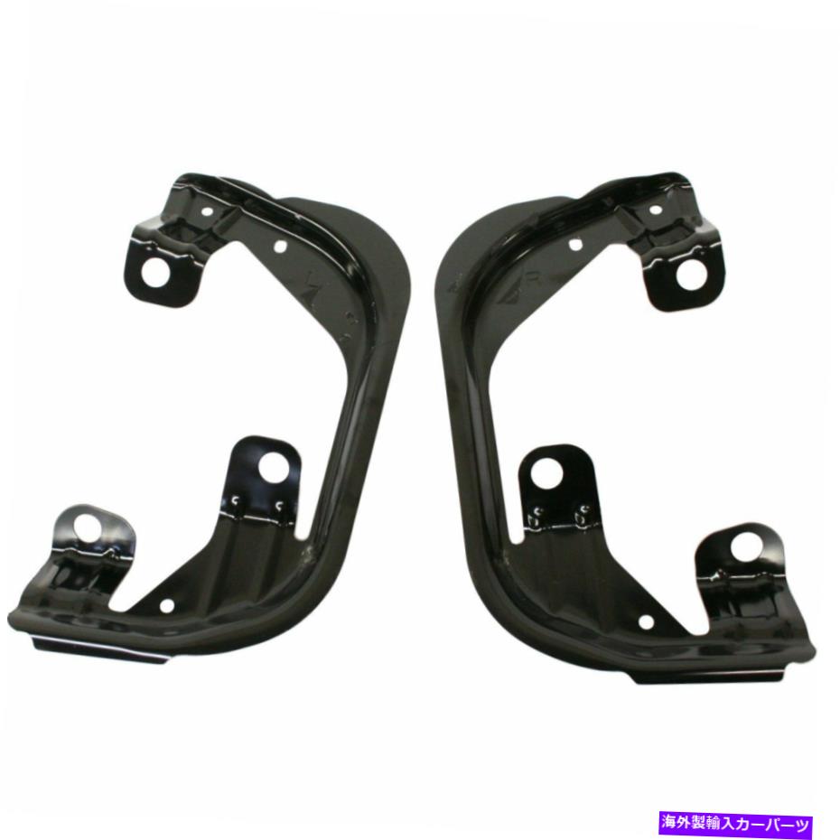 フォグライト RAM 2500 2011-2017用の2つの左右のスチールフォグライトブラケットの新しいセット New Set of 2 Left and Right Steel Fog Light Brackets For Ram 2500 2011-2017【並行輸入品】