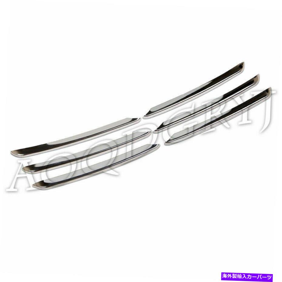 フォグライト Lexus NX200 NX300H 2015-2021ステンレスリアバンパーフォグライトモールディングトリム用 For LEXUS NX200 NX300H 2015-2021 Stainless Rear Bumper Fog Lights Moulding Trim【並行輸入品】