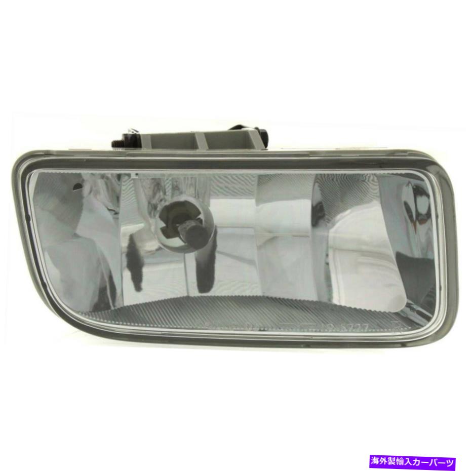 フォグライト 2004 - 07年の透明レンズフォグライトシボレーアベオRHプラスチックレンズw/電球 Clear Lens Fog Light For 2004-07 Chevrolet Aveo RH Plastic Lens w/ Bulb【並行輸入品】