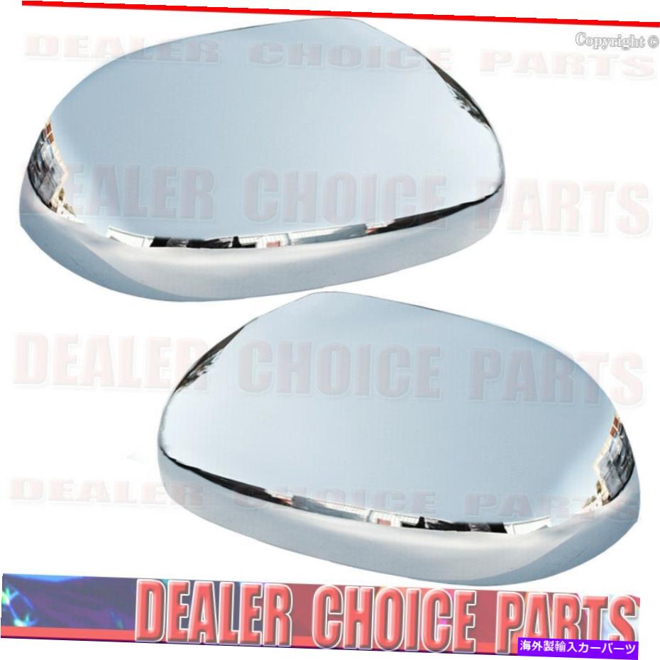 フォグライト 2020年2021年2022年のKia Soul Chrome Mirrorは、ターン信号の切り抜きなしでカバーしています For 2020 2021 2022 Kia Soul CHROME Mirror COVERS WITHOUT Turn Signal Cutout【並行輸入品】