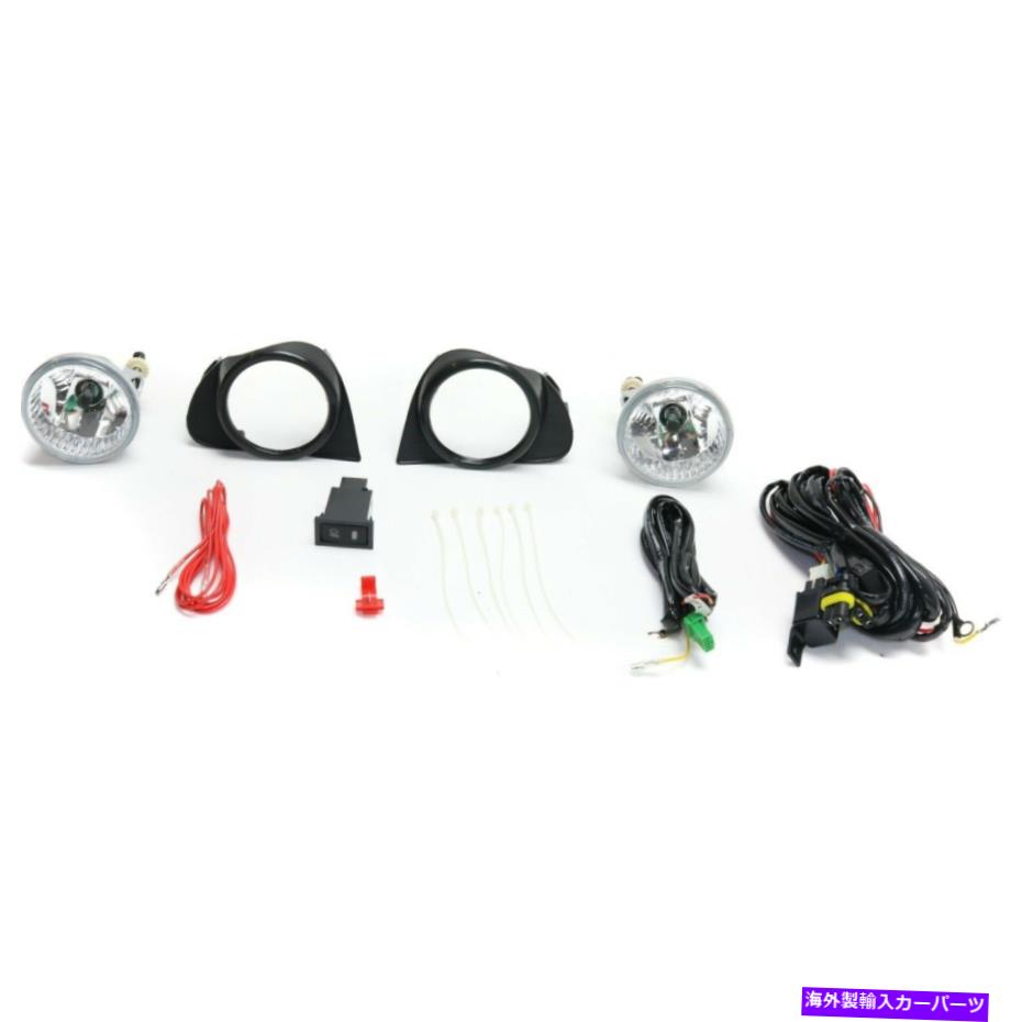 フォグライト 2003年から2005年のトヨタエコーLH＆RHクリアレンズのフォグライトキット Fog Light Kit For 2003-2005 Toyota Echo LH & RH Clear Lens【並行輸入品】