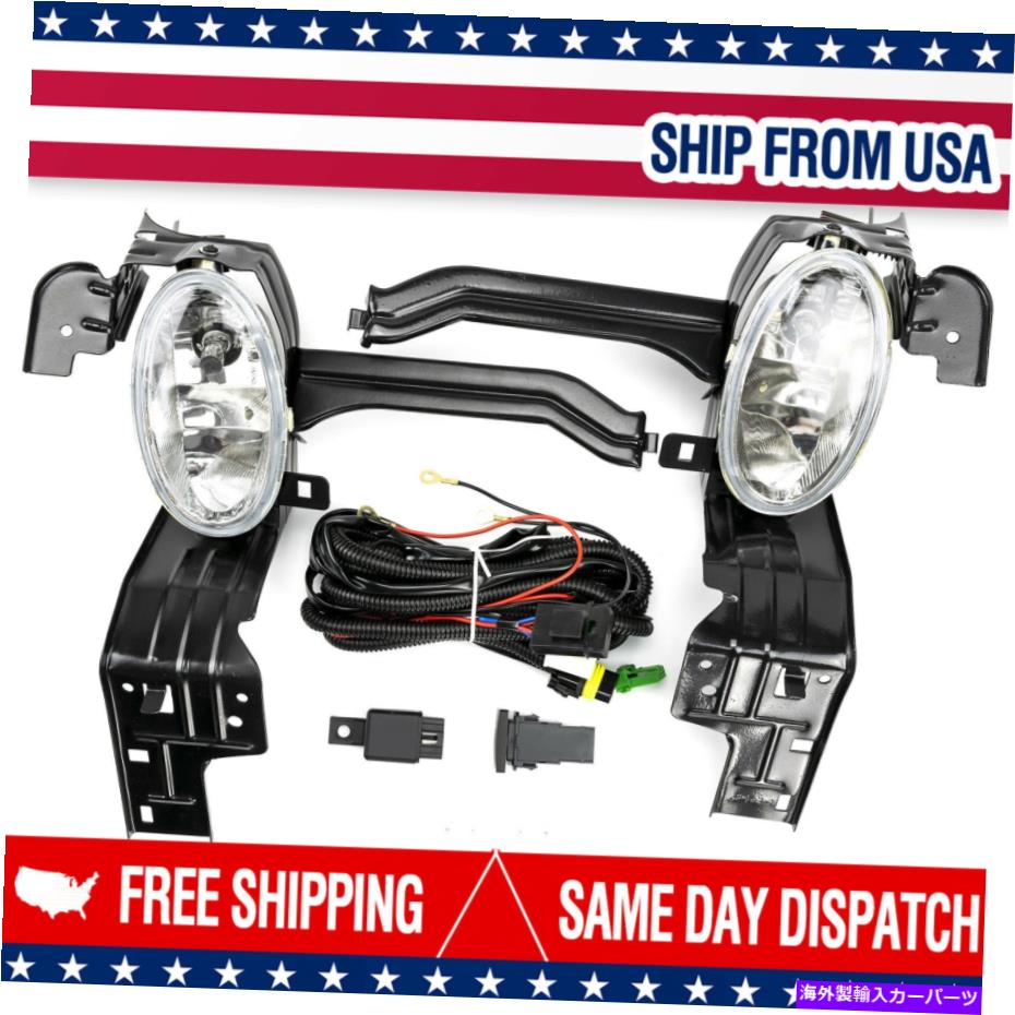 フォグライト ホンダのバンパーフォグライト08-10アコードLX EXクーペ＆電球配線キットスイッチ Bumper Fog Lights for Honda 08-10 Accord LX EX Coupe & Bulbs Wiring Kit Switch【並行輸入品】