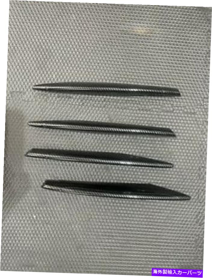 フォグライト カーボンファイバーフロントフォグライトカバーメルセデスベンツAクラス2019-2021のトリム Carbon Fiber Front Fog Light Cover Trims For Mercedes-Benz A-Class 2019-2021【並行輸入品】