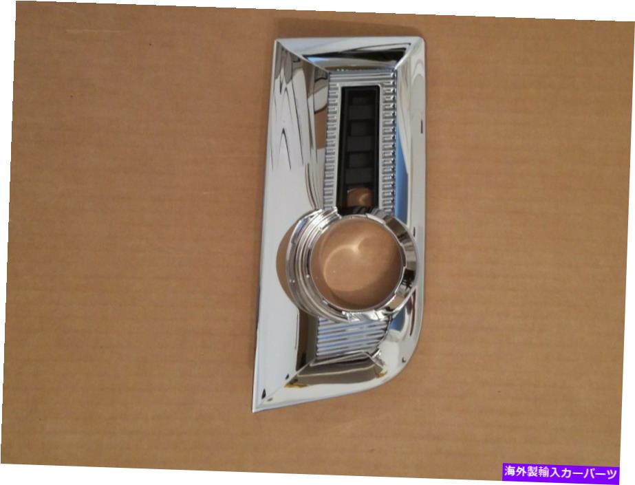 フォグライト 2010-2015 GMC地形フロントバンパードライバーChrome Foglight Lamp Insert New fits 2010-2015 GMC TERRAIN Front Bumper DRIVER Chrome Fog Light Lamp Insert NEW【並行輸入品】