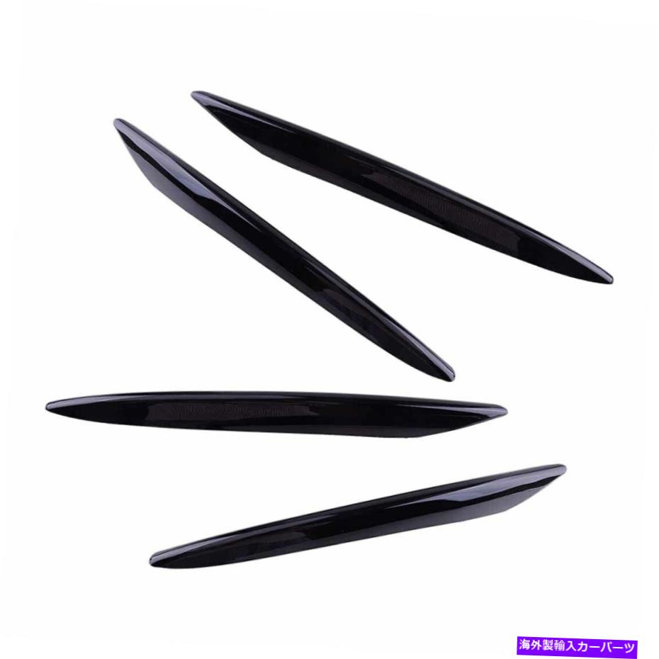 フォグライト 4xフロントフォグライトエアベントグリルトリムカバーセットメルセデスEクラスW213にフィット 4x Front Fog Light Air Vent Grille Trim Cover Set Fit for Mercedes E-Class W213【並行輸入品】