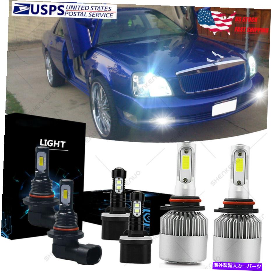 フォグライト キャデラックデビル2000-2005明るい白9005 9006 880 LEDヘッドライトフォグランプ For Cadillac Deville 2000-2005 Bright White 9005 9006 880 LED Headlight Fog lamp【並行輸入品】