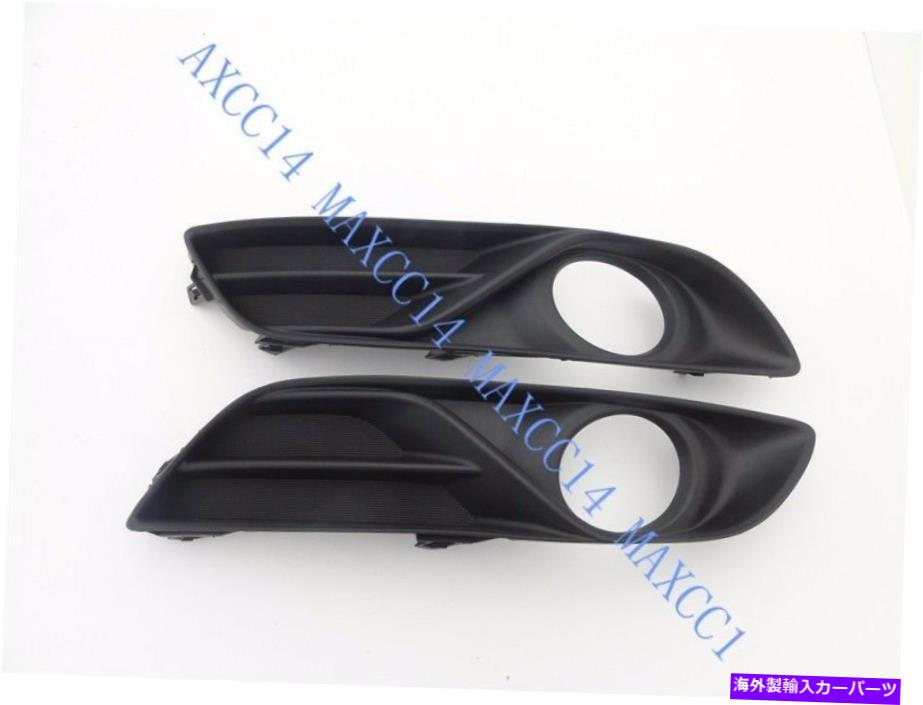 フォグライト ペアフロントバンパーフォグランプライトカバーグリルホール日産セントラ2013-2015 Pair Front Bumper Fog Lamp Light Cover Grill Hole For Nissan Sentra 2013-2015【並行輸入品】