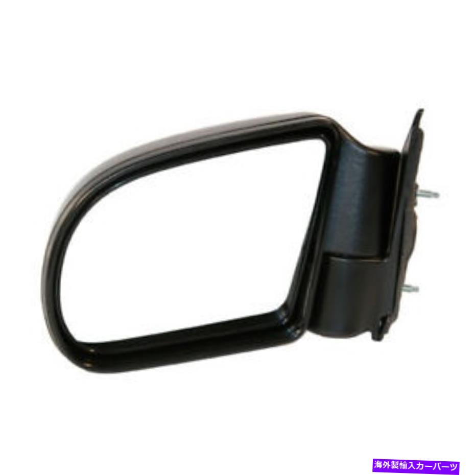 アイライン 98-05のブレザーS10のピックアップアイラインの後部ビュードアミラーマニュアル左側 For 98-05 Blazer S10 Pickup Below Eyeline Rear View Door Mirror Manual Left Side【並行輸入品】