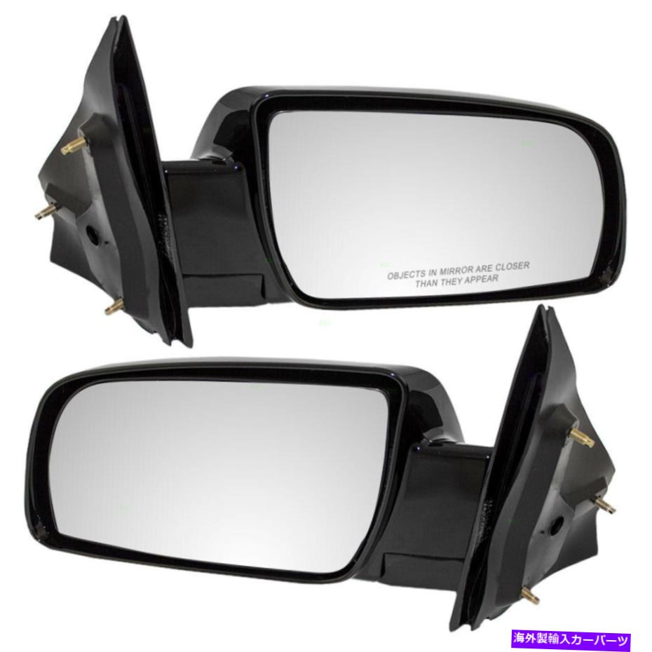アイライン マニュアルドアミラーセットフィット1988-2005シボレーアストロGMCサファリペア Manual Door Mirrors Set fits 1988-2005 Chevy Astro GMC Safari Pair Below Eyeline【並行輸入品】