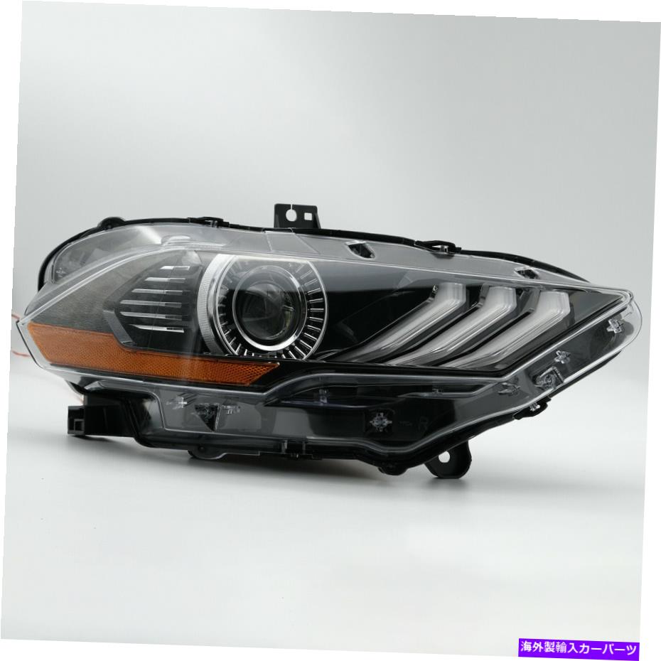 アイライン 18-20マスタング助手席側のカスタマイズされたフルLEDヘッドライトデュアルビーム Customized FULL LED Headlight Dual Beam for 18-20 Mustang Passenger Side【並行輸入品】
