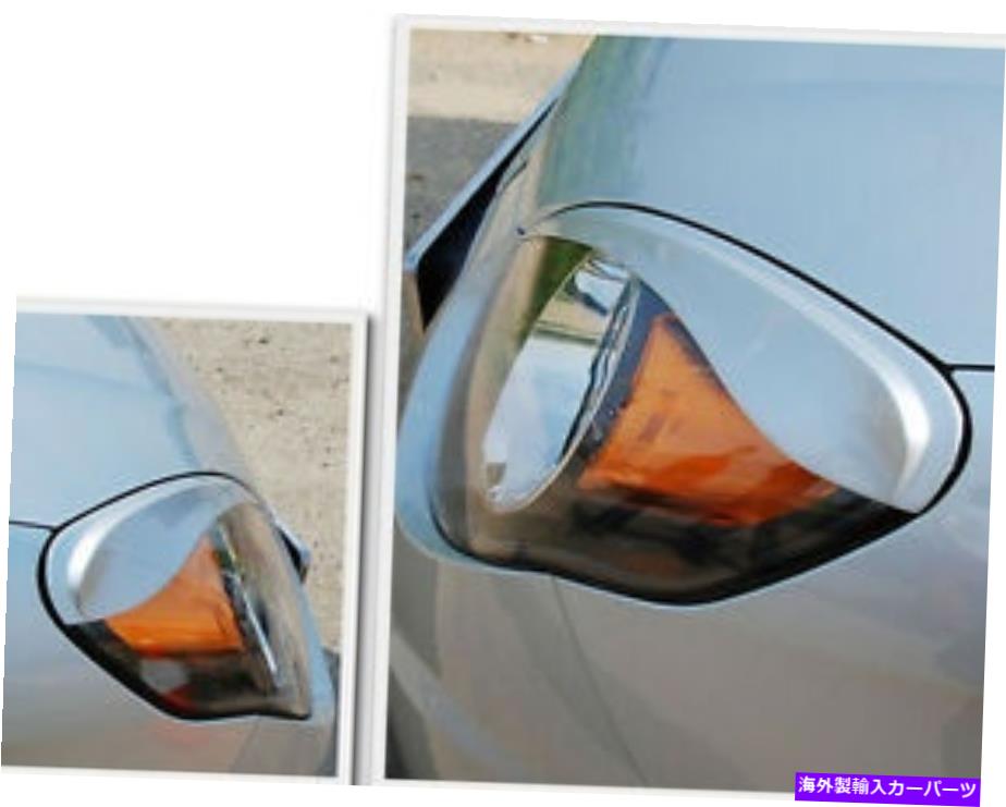アイライン Im Painted Headlights Lamp 3D眉毛のアイラインモールディング09 10 Kia Picanto IM Painted HeadLights Lamp 3D Eyebrow EyeLine Molding For 08 09 10 Kia Picanto【並行輸入品】