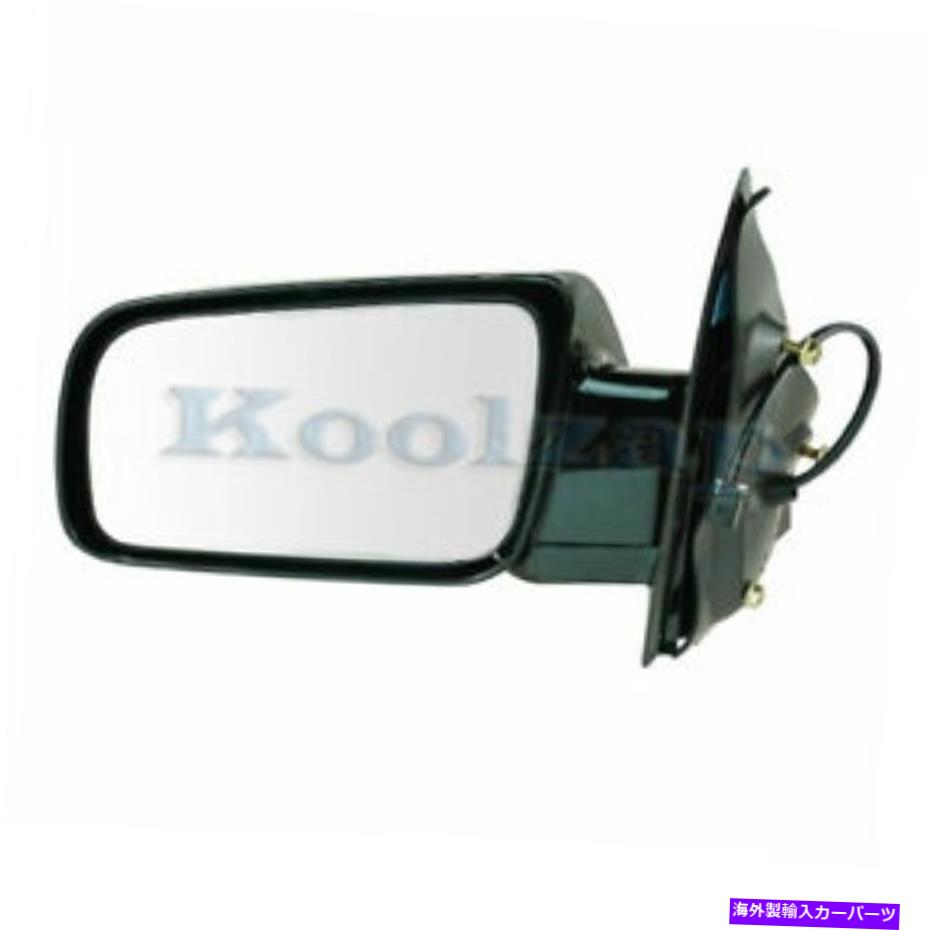 アイライン 00-05 ASTRO＆SAFARI VAN REACEビューミラーパワー非加熱ブラックドライバー側 For 00-05 Astro & Safari Van Rear View Mirror Power Non-Heated Black Driver Side【並行輸入品】