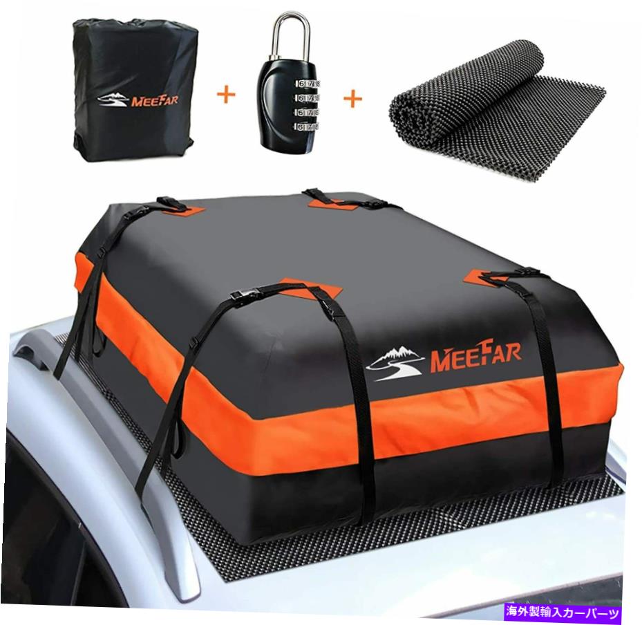 USサイクルキャリア Meefar Car Roof Bag XBeek Rooftop Top Cargoキャリアバッグ防水15立方フィート MeeFar Car Roof Bag XBEEK Rooftop top Cargo Carrier Bag Waterproof 15 Cubic feet【並行輸入品】