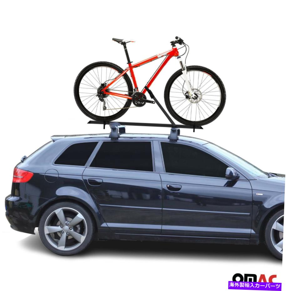USサイクルキャリア 自転車キャリアルーフマウントブラックALU自転車ラックサイクリングカートラックSUV Bike Carrier Roof Mount Black Alu Bicycle Rack Cycling Car Truck SUV【並行輸入品】