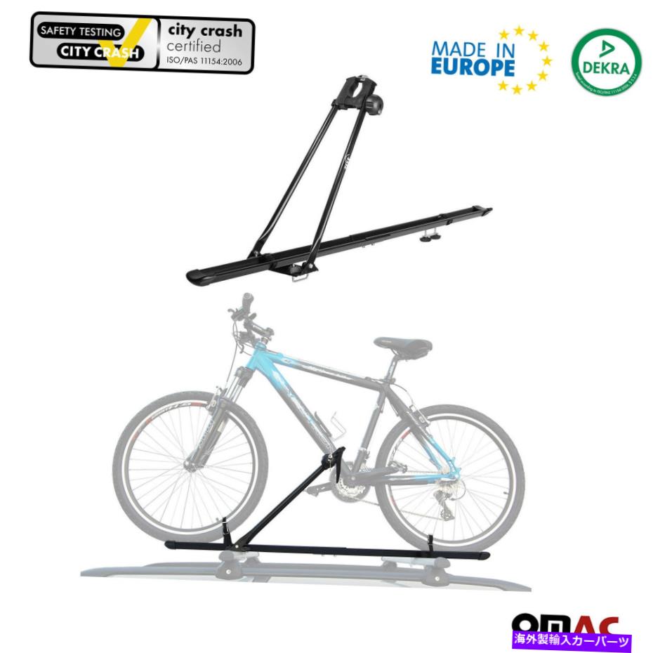 USサイクルキャリア 自転車キャリアルーフマウントスチール自転車ラックサイクリングホルダーカートラックSUV Bike Carrier Roof Mount Steel Bicycle Rack Cycling Holder Car Truck SUV【並行輸入品】