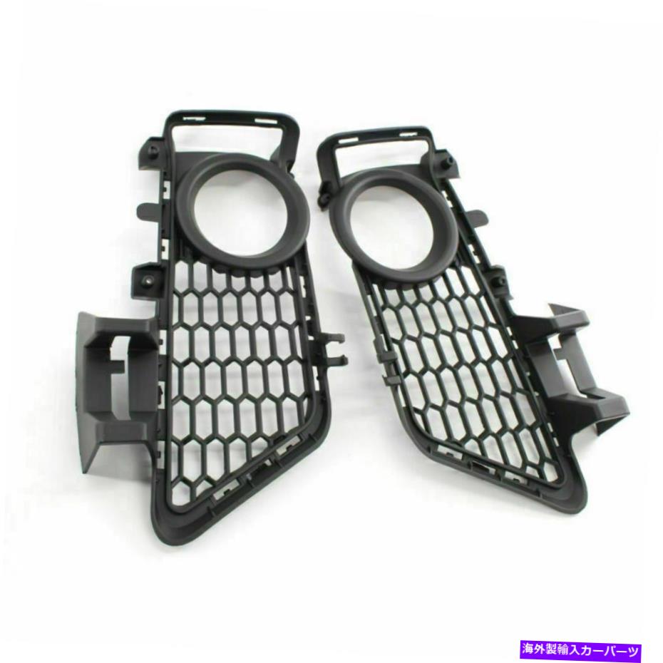 フォグライト BMW 3シリーズF30 F31 Mパッケージ2012-2018のフロントバンパーフォグライトグリルグリル Front Bumper Fog Light Grille Grill for BMW 3 Series F30 F31 M Package 2012-2018【並行輸入品】