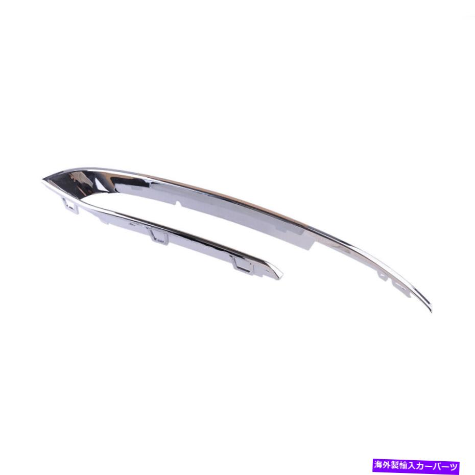 フォグライト BMW 5シリーズF10 F11 2014-2016に左のクロムフォグライトランプカバートリムフィット Left Chrome Fog Light Lamp Cover Trim Fit for BMW 5 Series F10 F11 2014-2016【並行輸入品】