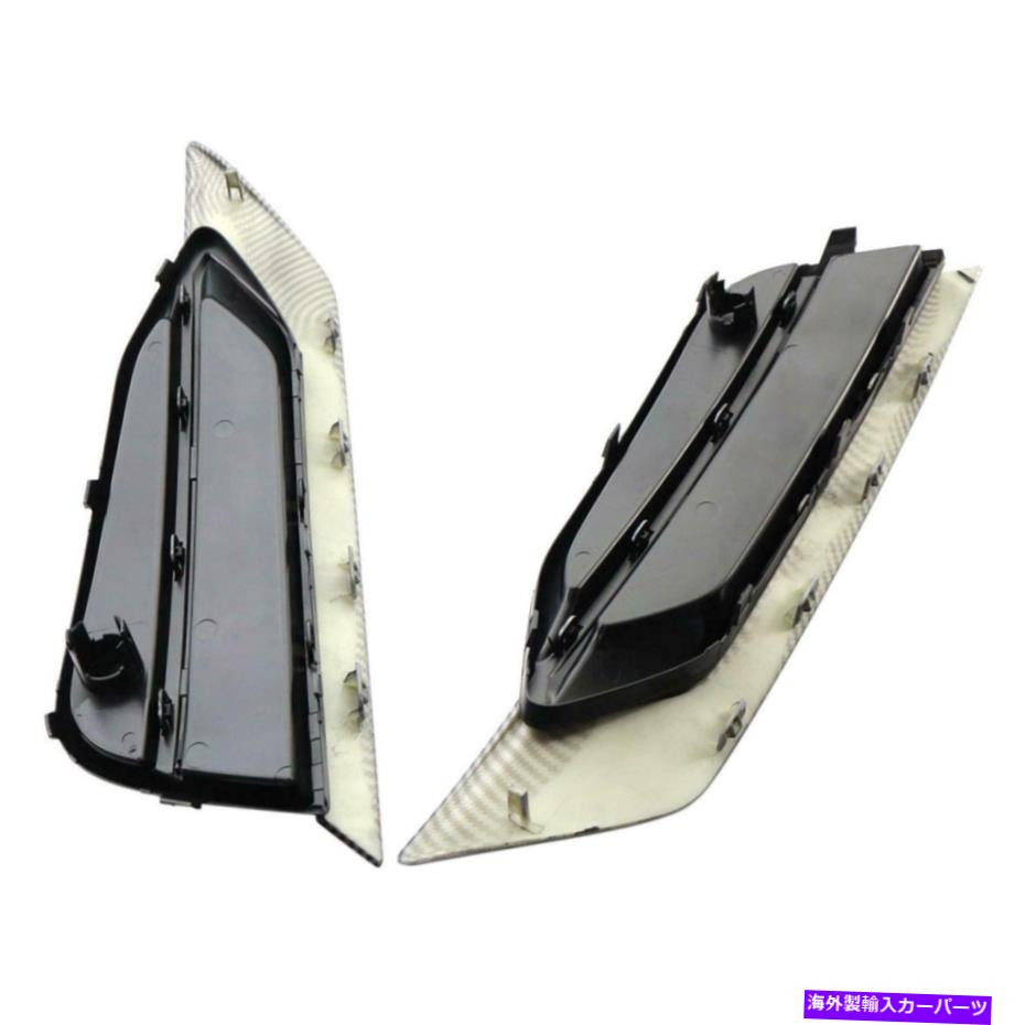 フォグライト ボルボS90 V90スペアパーツ用の1ペアフロントバンパーフォグライトグリル 1 Pair Front Bumper Fog Light Grille for Volvo S90 V90 Spare Parts【並行輸入品】