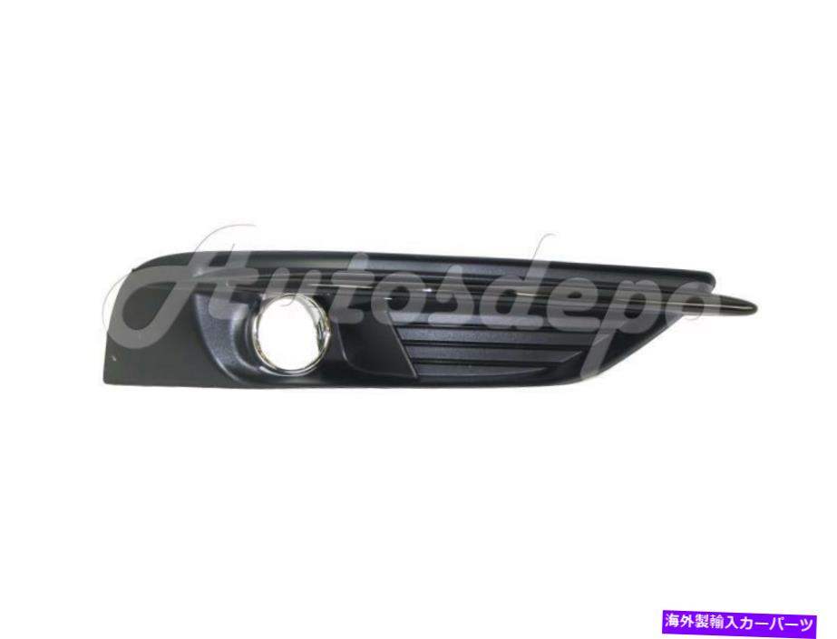フォグライト 2011-14 Chrysler 200フロントバンパーアウターグリルフォグライトトリムクロム/arg RH FOR 2011-14 CHRYSLER 200 FRONT BUMPER OUTER GRILLE FOG LIGHT TRIM CHROME/ARG RH【並行輸入品】