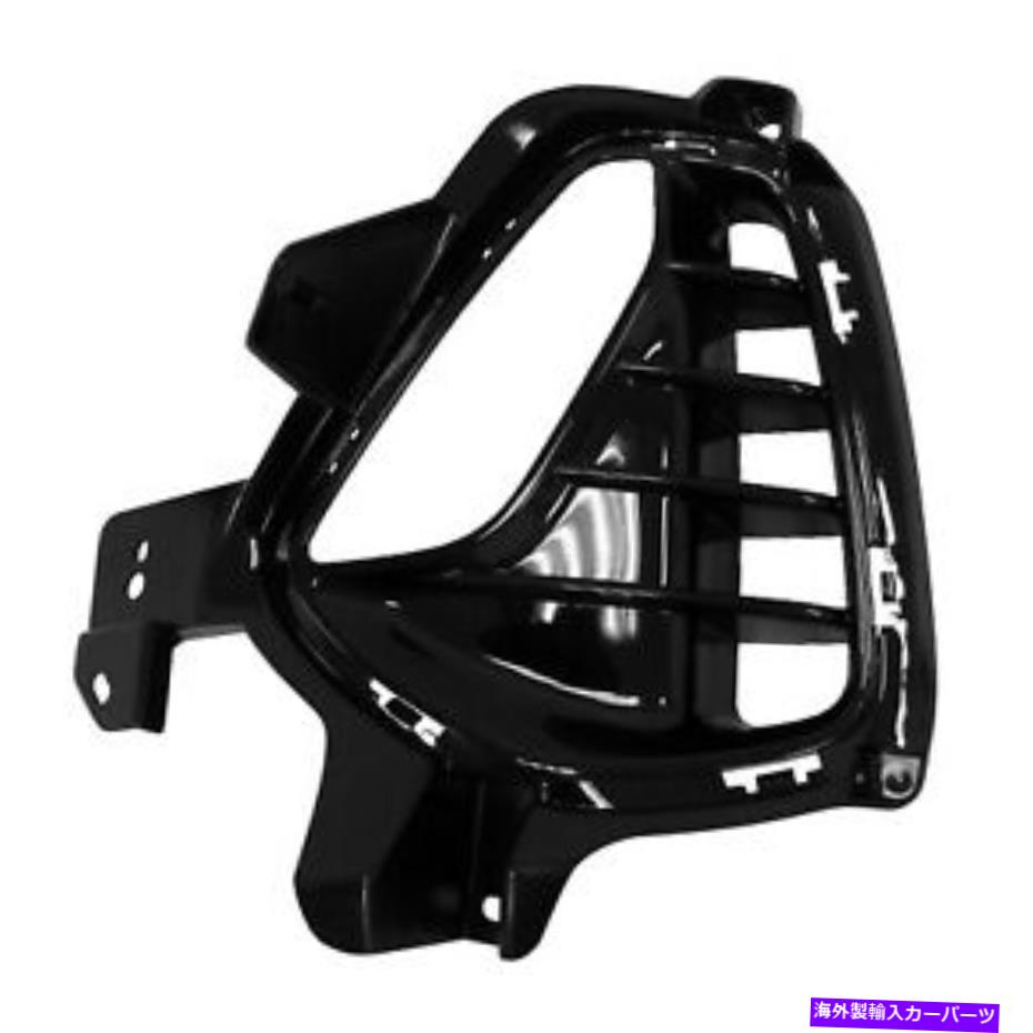 フォグライト HY1038153新しい交換用フロントドライバーフォグライトベゼルフィット2018-2020 Elantra GT HY1038153 New Replacement Front Driver Fog Light Bezel Fits 2018-2020 Elantra GT【並行輸入品】